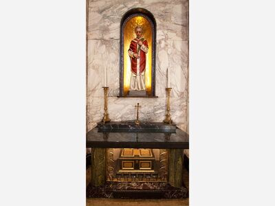 Saint Valentine's Irish Shrine